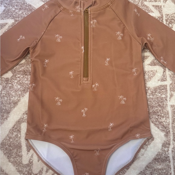 Island Vibes Long Sleeve Swimsuit | By Sweet P Baby Co.  
NWOT - Picture 4 of 4